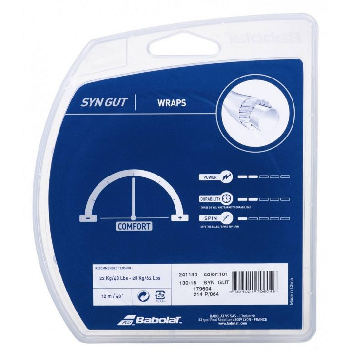 Babolat Syn Gut 1.30 White